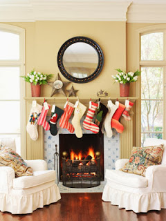 Fireplace Decorating for Christmas, Part 2