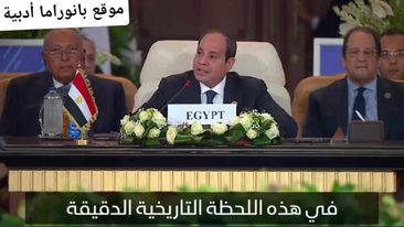 كلمة السيد الرئيس/ عبد الفتاح السيسي  أمام قمة القاهرة للسلام