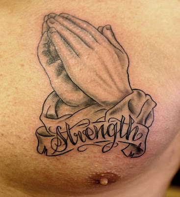 Praying Tattoos Design Whenever in hitch we pray to idol to ask for power
