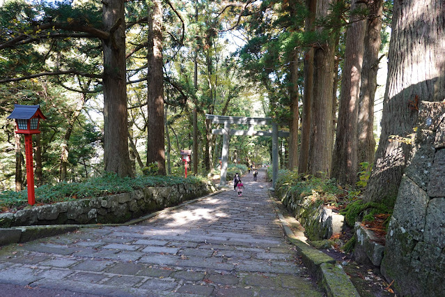 鳥取県西伯郡大山町大山　大神山神社奥宮参道