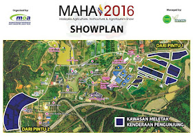 Lokasi Expo & Pameran MAHA 2016