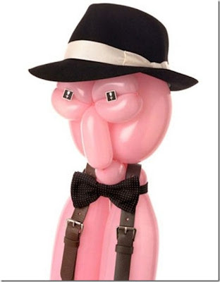 Funky balloon sculptures