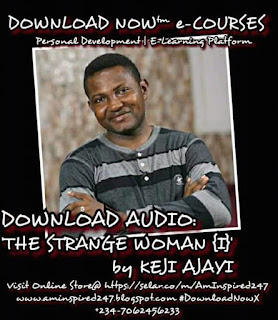 DOWNLOAD AUDIO: 'THE STRANGE WOMAN {I}' BY KEJI AJAYI  Download Link: 'THE STRANGE WOMAN {I}' by KEJI AJAYI File Format: MP3 File Size: 12 MB  Details: Who is a 'Strange Woman'? And, does it apply to only women? What is her mission in your life? How do you identify her? Is 'she' really a friend, or a foe? And, if a foe, how do you protect yourself against her? Pastor Keji Ajayi is a leading Marriage and Family expert, and the founder and Senior Pastor of the Incorruptible Seed Church.  Find & Download more of these high-value free audios, ebooks, and videos with the following DOWNLOAD NOW™ e-Courses such as: SCHOOL OF SEX 1.0 e-Course SCHOOL OF MARRIAGE & RELATIONSHIP 1.0 e-Course SCHOOL OF MARRIAGE & RELATIONSHIP 2.0 e-Course And, much more...  *The DOWNLOAD NOW™ e-Courses are an extension of the DOWNLOAD NOW™ Paid Search Engine service, and they are e-Courses + Paid Search Engine + Downloading Tools - all rolled into one for your stress-free personal development and enjoyment. For more *Details & Downloads*, Call/SMS/Whatsapp/Telegram +234-7062456233 { https://api.whatsapp.com/send?phone=+2347062456233 }