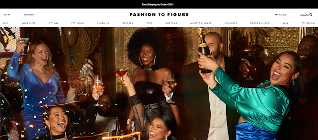 The website of Fashion to Figure.