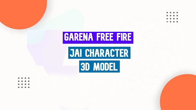 Free Fire Jai Character 3d Model Download