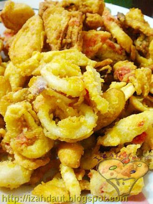 Izah Muffin Lover: Fried Calamari