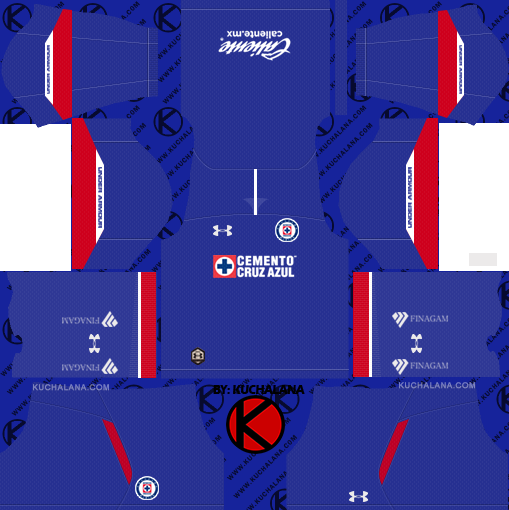 Cruz Azul 201819 Kit Dream League Soccer Kits Kuchalana