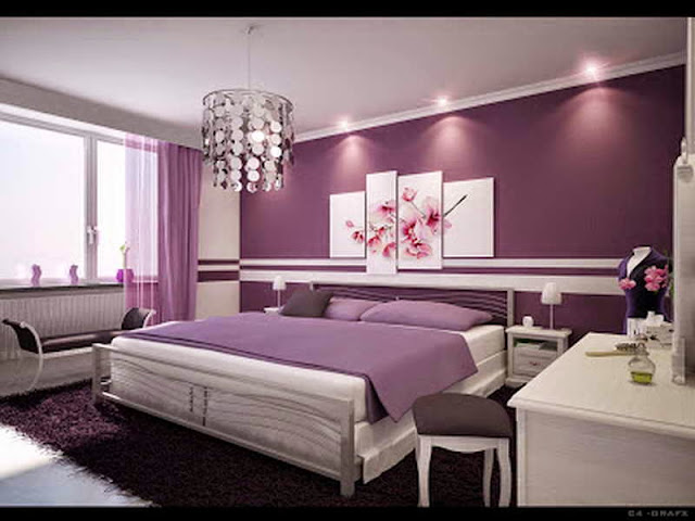 Deluxe Purple Bedroom Ideas