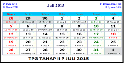 Jadwal Pencairan Tunjangan Sertifikasi Tahap II 2015 - korps operator