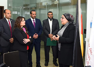 وزيرة الهجرة تجري زيارة للمركز المصري الألماني للوظائف وإعادة الإدماج