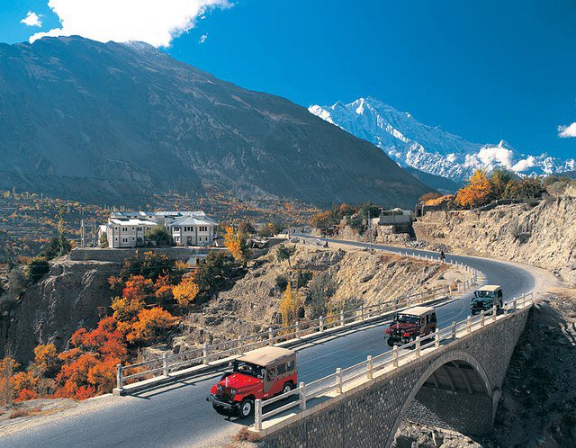 Hunza valley is the most beautiful tourism spots and have many places to see