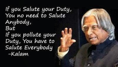 Salute Your Duty Dr APJ  Abdul  Kalam  Inspirational  