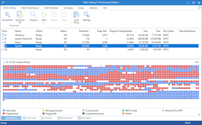 O&O Defrag 20 Professional Edition Key