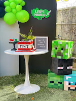 Ideas para decorar un cumpleaños de Minecraft