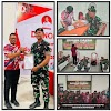 Yonif Raider 754/ENK Bekerjasama Dengan PMI Laksanakan Donor Darah