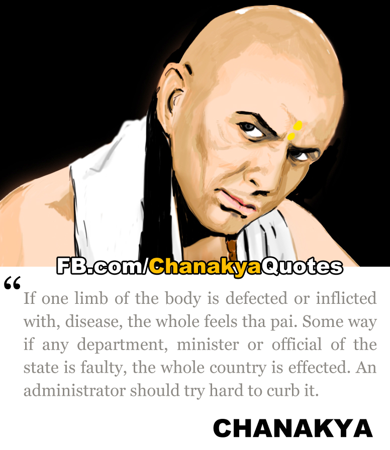 Chanakya Quotes for Indian Prime Minister Narendra Modi