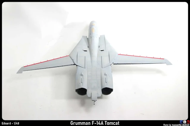 Le camouflage du F-14A Tomcat d'Eduard au 1/48