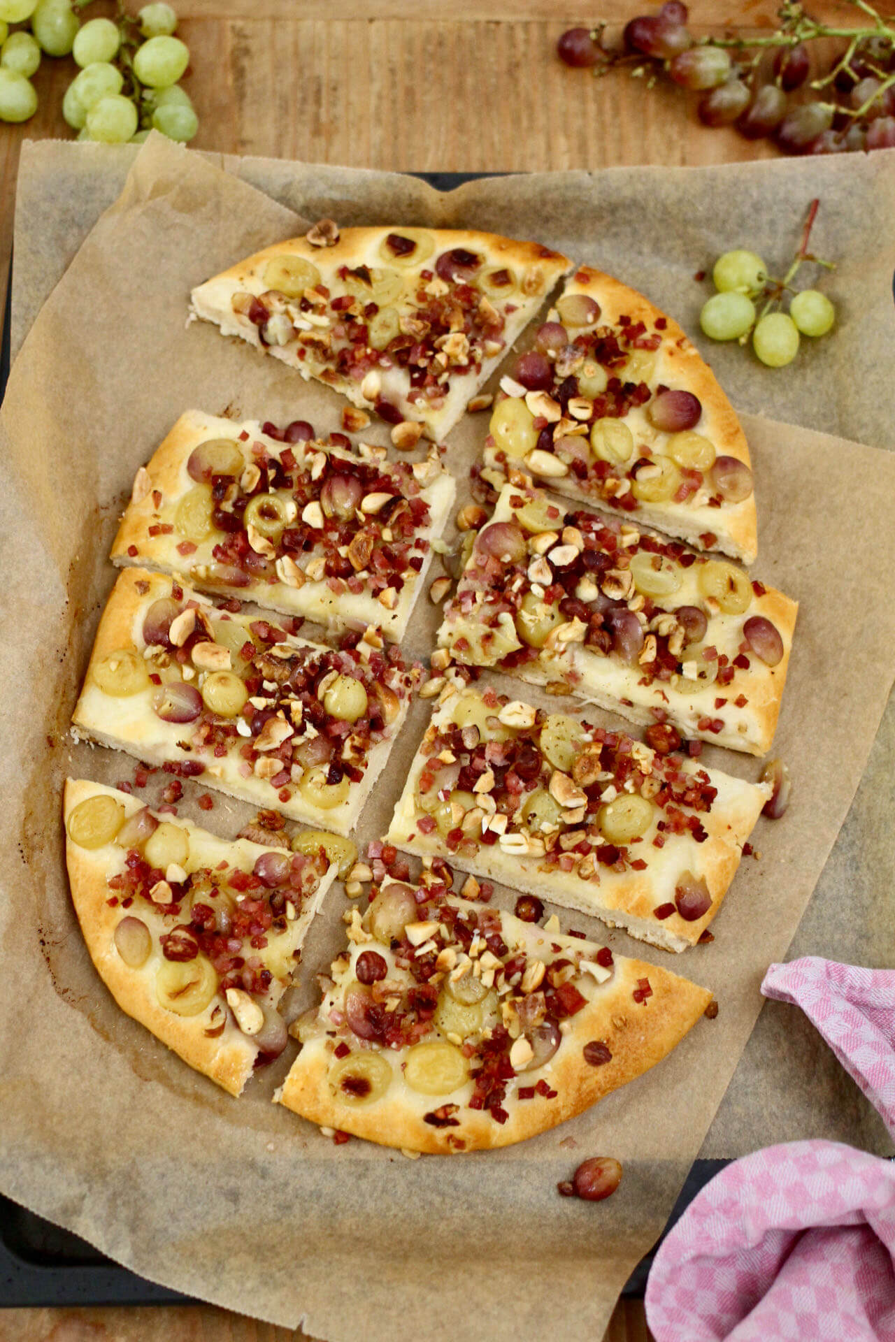 Focaccia mit Speck