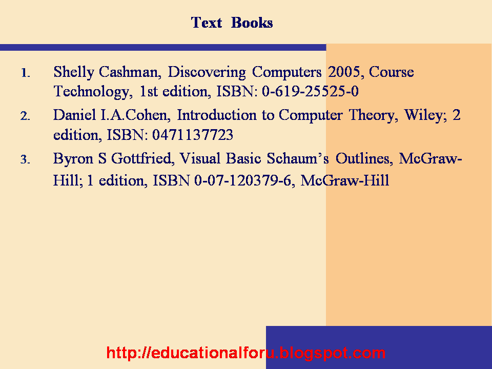 Text Books http://educationalforu.blogspot.com