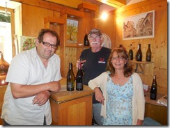 058 The Grower and his wife. Domaine Clos Gandin.,