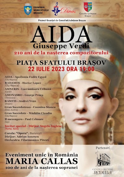 Asociația Divas vă invită la spectacolul "AIDA" de Giuseppe Verdi