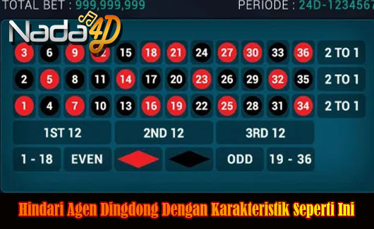 Hindari Agen Dingdong Dengan Karakteristik Seperti Ini