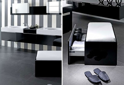 Modern Black and White Bathroom Design Ideas