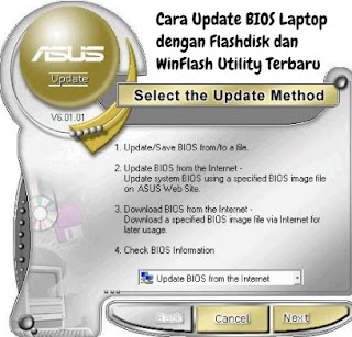 cara update bios laptop