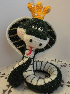 PATRON GRATIS SERPIENTE AMIGURUMI 878