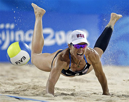 Elaine Youngs Hot Female Beach Volleyball Player 2012