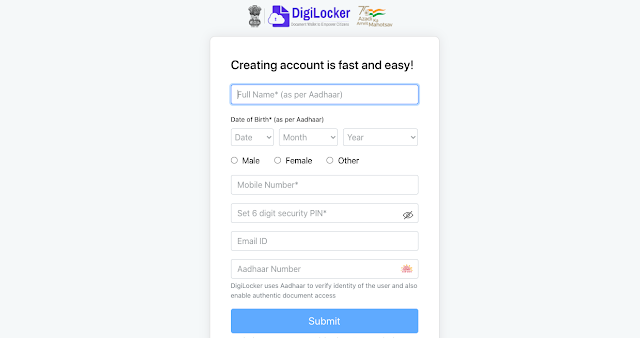 DigiLocker Register