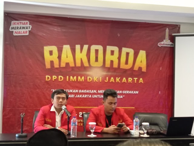 RATUSAN KADER IMM DKI JAKARTA DEKLARASI PEMILU DAMAI TOLAK POLITIK IDENTITAS, DISKRIMINASI DAN RADIKALISME