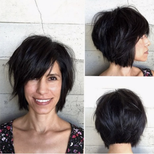 short hairstyles for older women over 50