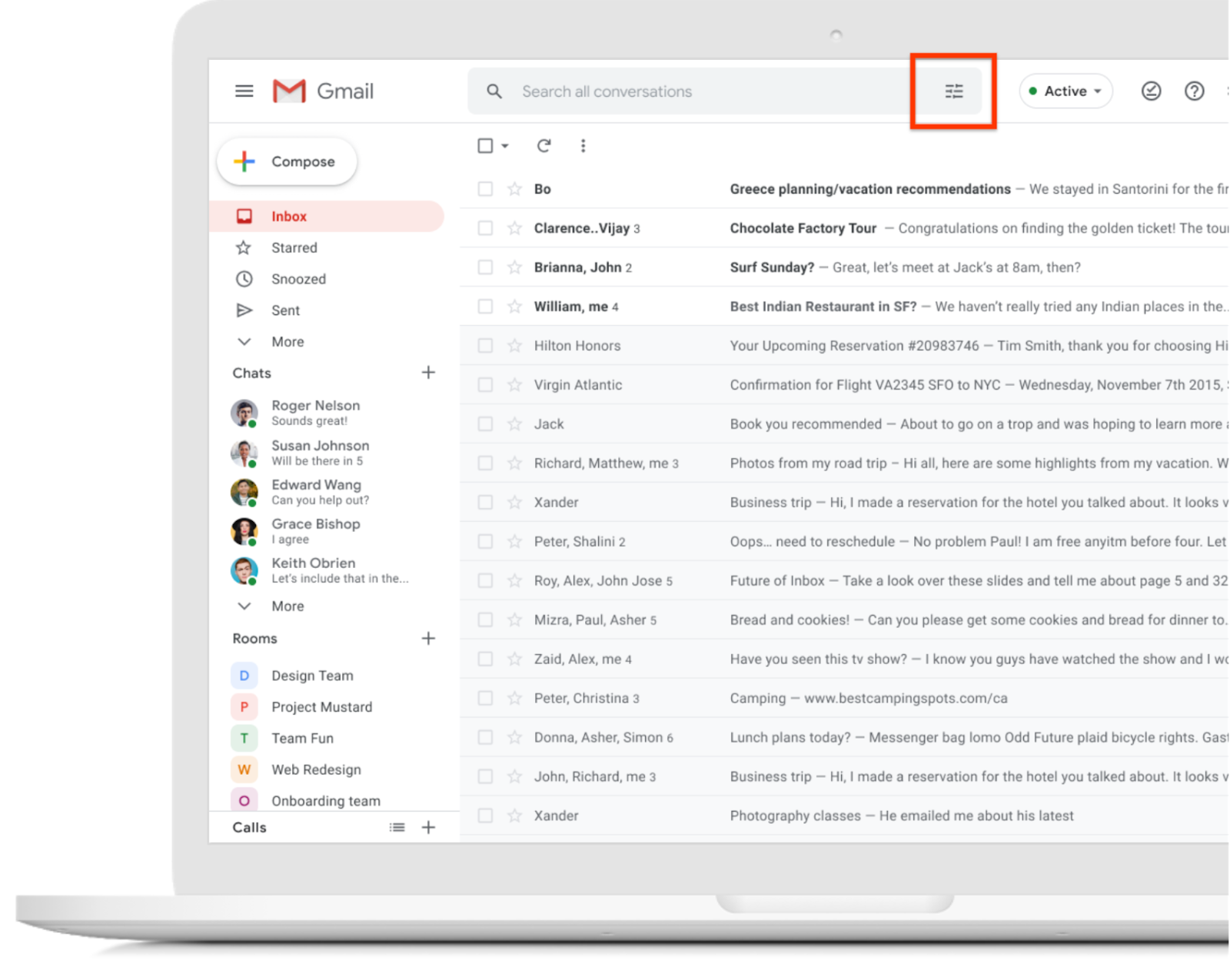 Google Workspace Updates Ja Gmail の検索ボックスのビジュアル アップデート