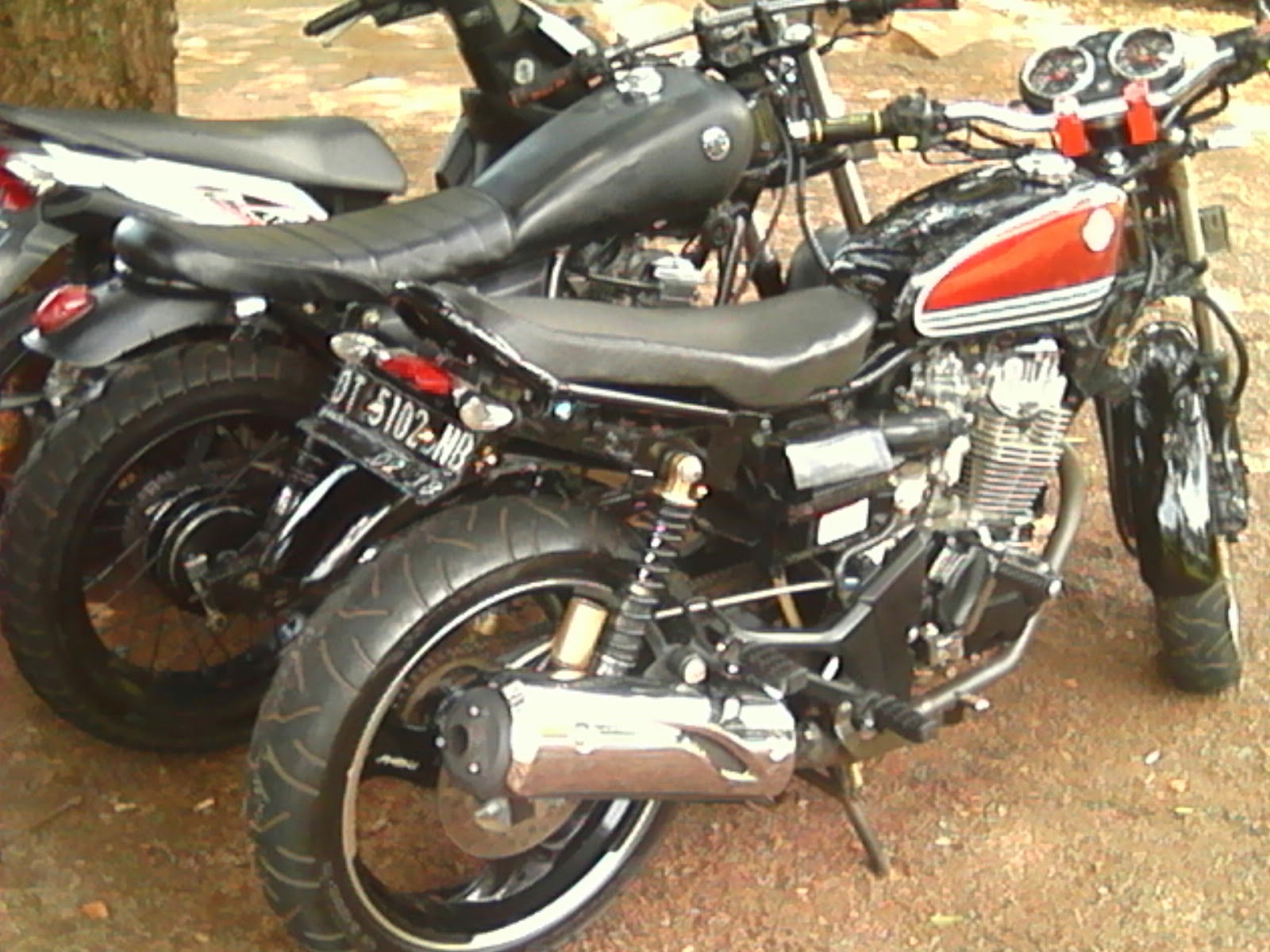 Ballank Pertamax 78 HONDA TIGER Hand Made Modify