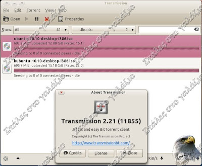 BitTorrent Client 2.21 In Ubuntu, BitTorrent, Linux, Ubuntu, 