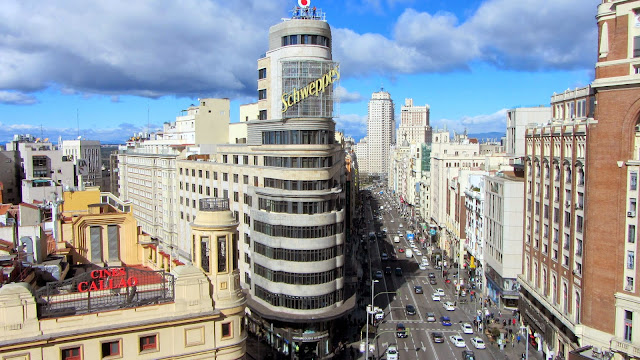 Resultado de imagen de blogspot, Madrid vista aerea