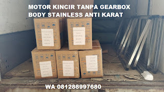 Pengiriman Kincir air tambak tanpa gearbox model 3 kipas