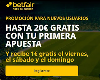 Bono bienvenida betfair