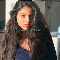 Suhana Khan in Blue Top  ~ .xyz Exclusive Celebrity Pics 011.jpg