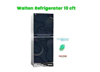 Walton Refrigerator 10 cft price in Bangladesh 2023 - WFD-1F3-GDEL-XX