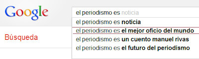 El periodismo es...