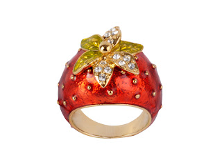 Cloisonne fashion ring