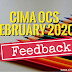 CIMA February 2020 -  OCS Exam Survey and feedback