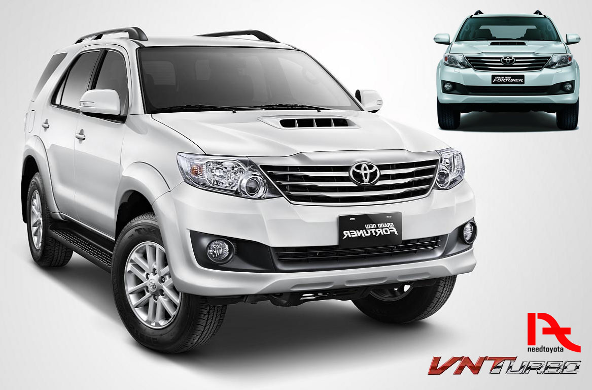 Toyota Fortuner with VNT (Variable Nozzle van Turbo 