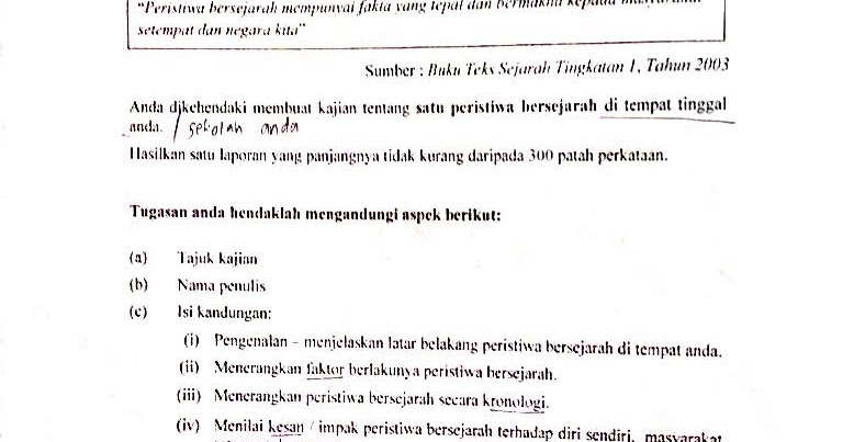 Contoh Soalan Esei Piagam Madinah - Kuora 3