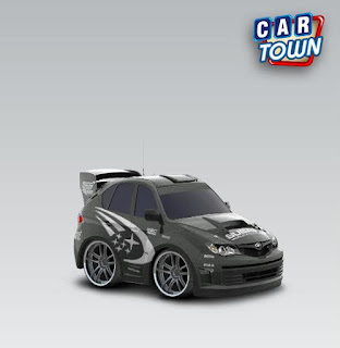 Subaru Impreza Rally Concept 2008 Black Subaru