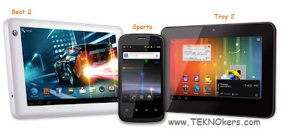 harga dan spesifikasi tabulet Sparta, hp android Dual sim gsm-cdma sejutaan, handphone androi lokal mirip galaxy nexus