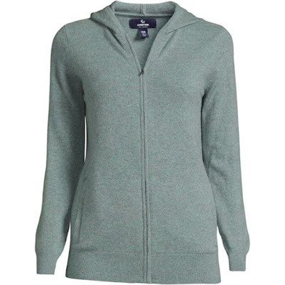 Cashmere Hoodie from Lands' End clothing