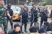 Aksi Prada Komcad Amankan Kelompok Gangster Bersenjata Tajam
